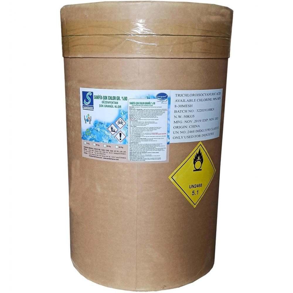 Sanifix Granül Toz Klor 56 lık 50 KG